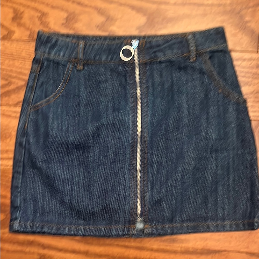 Forever 21 Blue Mini Skirt Size S